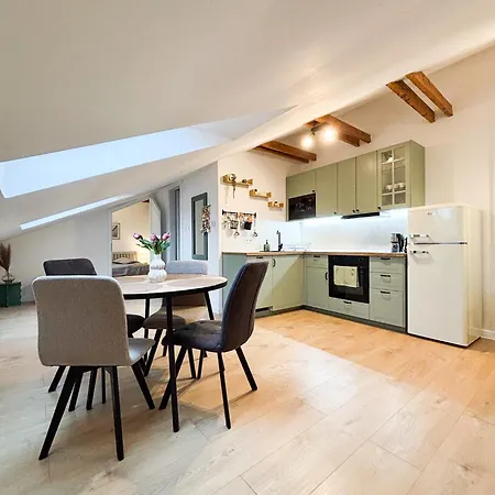Attic Apartment, Center Of With Private Parking * Кошице