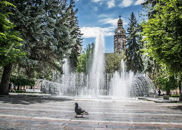 Attic Apartment, Center Of With Private Parking 아파트