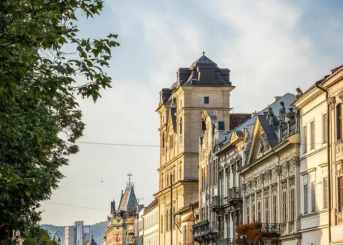 아파트 Attic Apartment, Center Of With Private Parking